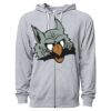 Icon Unisex Lightweight Loopback Terry Full-Zip Hooded Sweatshirt Thumbnail