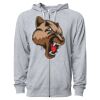 Icon Unisex Lightweight Loopback Terry Full-Zip Hooded Sweatshirt Thumbnail