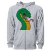 Icon Unisex Lightweight Loopback Terry Full-Zip Hooded Sweatshirt Thumbnail