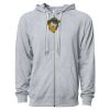 Icon Unisex Lightweight Loopback Terry Full-Zip Hooded Sweatshirt Thumbnail