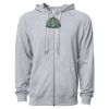 Icon Unisex Lightweight Loopback Terry Full-Zip Hooded Sweatshirt Thumbnail