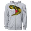 Icon Unisex Lightweight Loopback Terry Full-Zip Hooded Sweatshirt Thumbnail