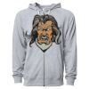 Icon Unisex Lightweight Loopback Terry Full-Zip Hooded Sweatshirt Thumbnail
