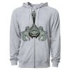 Icon Unisex Lightweight Loopback Terry Full-Zip Hooded Sweatshirt Thumbnail