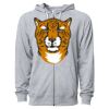 Icon Unisex Lightweight Loopback Terry Full-Zip Hooded Sweatshirt Thumbnail