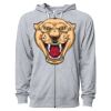 Icon Unisex Lightweight Loopback Terry Full-Zip Hooded Sweatshirt Thumbnail