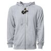 Icon Unisex Lightweight Loopback Terry Full-Zip Hooded Sweatshirt Thumbnail
