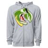 Icon Unisex Lightweight Loopback Terry Full-Zip Hooded Sweatshirt Thumbnail
