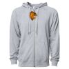 Icon Unisex Lightweight Loopback Terry Full-Zip Hooded Sweatshirt Thumbnail
