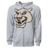 Icon Unisex Lightweight Loopback Terry Full-Zip Hooded Sweatshirt Thumbnail
