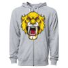 Icon Unisex Lightweight Loopback Terry Full-Zip Hooded Sweatshirt Thumbnail