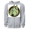 Icon Unisex Lightweight Loopback Terry Full-Zip Hooded Sweatshirt Thumbnail