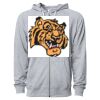 Icon Unisex Lightweight Loopback Terry Full-Zip Hooded Sweatshirt Thumbnail