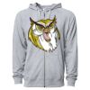 Icon Unisex Lightweight Loopback Terry Full-Zip Hooded Sweatshirt Thumbnail