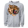Icon Unisex Lightweight Loopback Terry Full-Zip Hooded Sweatshirt Thumbnail