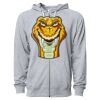 Icon Unisex Lightweight Loopback Terry Full-Zip Hooded Sweatshirt Thumbnail