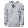 Icon Unisex Lightweight Loopback Terry Full-Zip Hooded Sweatshirt Thumbnail