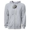 Icon Unisex Lightweight Loopback Terry Full-Zip Hooded Sweatshirt Thumbnail