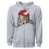 Icon Unisex Lightweight Loopback Terry Full-Zip Hooded Sweatshirt Thumbnail