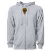 Icon Unisex Lightweight Loopback Terry Full-Zip Hooded Sweatshirt Thumbnail
