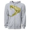 Icon Unisex Lightweight Loopback Terry Full-Zip Hooded Sweatshirt Thumbnail