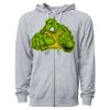 Icon Unisex Lightweight Loopback Terry Full-Zip Hooded Sweatshirt Thumbnail