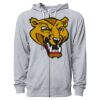 Icon Unisex Lightweight Loopback Terry Full-Zip Hooded Sweatshirt Thumbnail