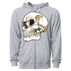 Icon Unisex Lightweight Loopback Terry Full-Zip Hooded Sweatshirt Thumbnail