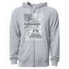 Icon Unisex Lightweight Loopback Terry Full-Zip Hooded Sweatshirt Thumbnail