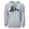 Icon Unisex Lightweight Loopback Terry Full-Zip Hooded Sweatshirt Thumbnail