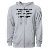 Icon Unisex Lightweight Loopback Terry Full-Zip Hooded Sweatshirt Thumbnail