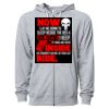 Icon Unisex Lightweight Loopback Terry Full-Zip Hooded Sweatshirt Thumbnail