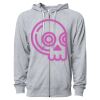 Icon Unisex Lightweight Loopback Terry Full-Zip Hooded Sweatshirt Thumbnail