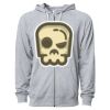 Icon Unisex Lightweight Loopback Terry Full-Zip Hooded Sweatshirt Thumbnail
