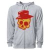Icon Unisex Lightweight Loopback Terry Full-Zip Hooded Sweatshirt Thumbnail