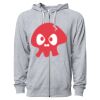 Icon Unisex Lightweight Loopback Terry Full-Zip Hooded Sweatshirt Thumbnail