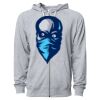 Icon Unisex Lightweight Loopback Terry Full-Zip Hooded Sweatshirt Thumbnail