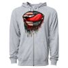 Icon Unisex Lightweight Loopback Terry Full-Zip Hooded Sweatshirt Thumbnail