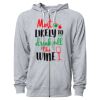 Icon Unisex Lightweight Loopback Terry Full-Zip Hooded Sweatshirt Thumbnail