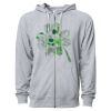 Icon Unisex Lightweight Loopback Terry Full-Zip Hooded Sweatshirt Thumbnail