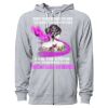 Icon Unisex Lightweight Loopback Terry Full-Zip Hooded Sweatshirt Thumbnail