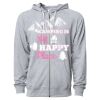 Icon Unisex Lightweight Loopback Terry Full-Zip Hooded Sweatshirt Thumbnail