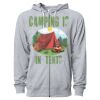 Icon Unisex Lightweight Loopback Terry Full-Zip Hooded Sweatshirt Thumbnail