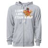 Icon Unisex Lightweight Loopback Terry Full-Zip Hooded Sweatshirt Thumbnail