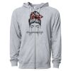 Icon Unisex Lightweight Loopback Terry Full-Zip Hooded Sweatshirt Thumbnail