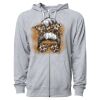 Icon Unisex Lightweight Loopback Terry Full-Zip Hooded Sweatshirt Thumbnail