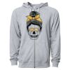 Icon Unisex Lightweight Loopback Terry Full-Zip Hooded Sweatshirt Thumbnail