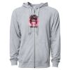 Icon Unisex Lightweight Loopback Terry Full-Zip Hooded Sweatshirt Thumbnail