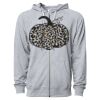 Icon Unisex Lightweight Loopback Terry Full-Zip Hooded Sweatshirt Thumbnail