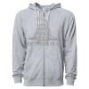 Icon Unisex Lightweight Loopback Terry Full-Zip Hooded Sweatshirt Thumbnail
